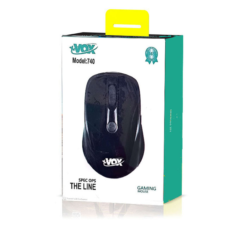 ماوس بی سیم گیمینگ ایکس وکس مدل 740 با دقت 4800 DPI