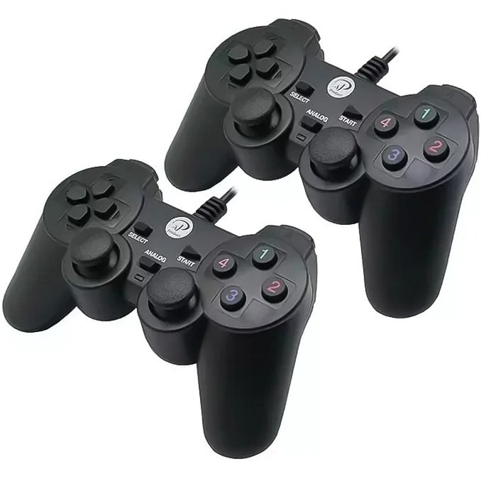 دسته بازی دوبل کامپیوتر ایکس پی مدل MX-313S شکدار | گیم پد XP