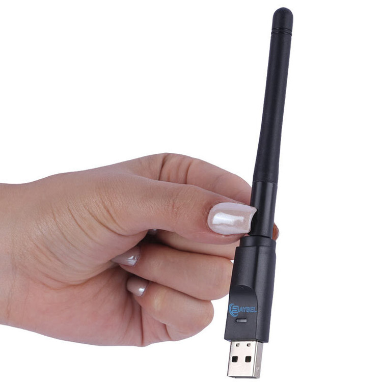 کارت شبکه بی سیم بایبل مدل D-50 آنتن دار | دانگل وای فای