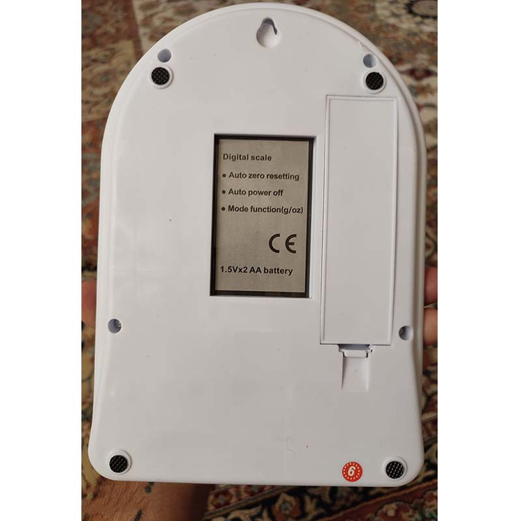 ترازوی آشپزخانه دیجیتال الکترونیک مدل SF-400 | ترازوی وزنکشی مواد غذایی
