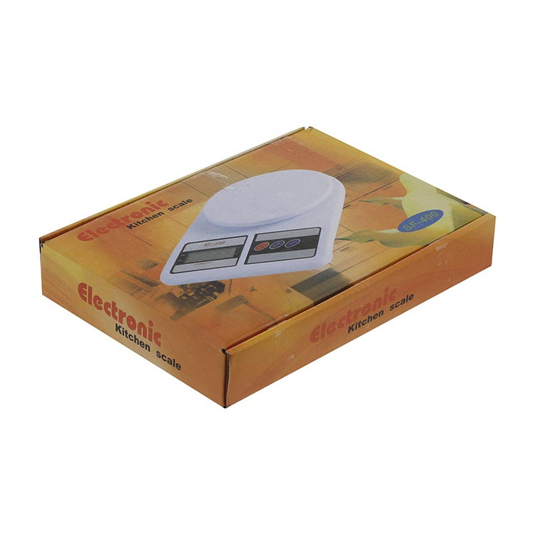 ترازوی آشپزخانه دیجیتال الکترونیک مدل SF-400 | ترازوی وزنکشی مواد غذایی