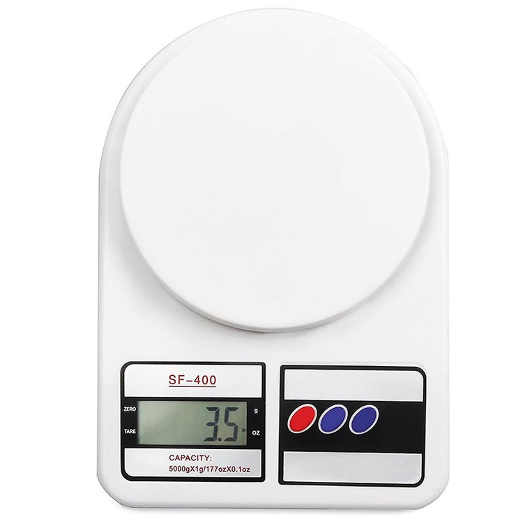 ترازوی آشپزخانه دیجیتال الکترونیک مدل SF-400 | ترازوی وزنکشی مواد غذایی